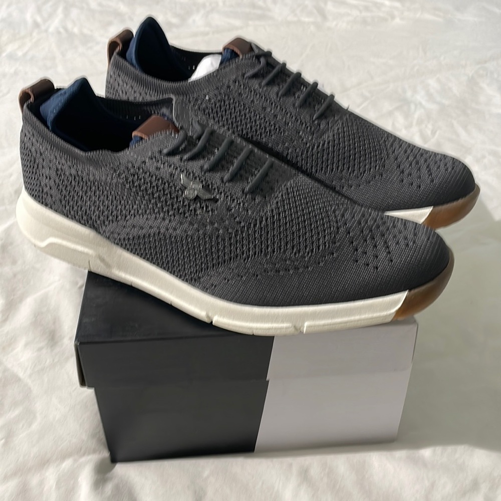 New In Box Creative Recreation Gray Doral Perforated Sneaker